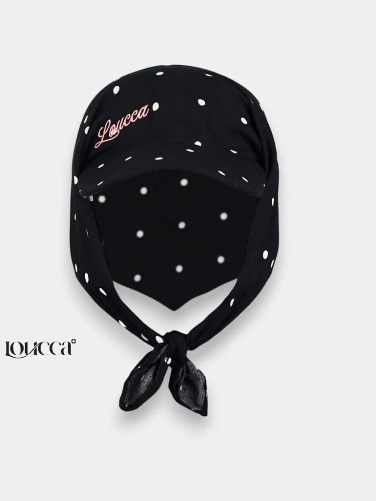 Bandana Caps Mora — Black Dot
