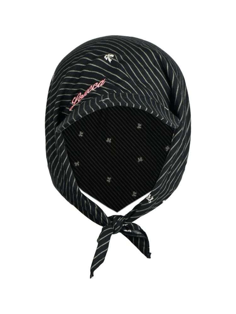 Bandana Caps Mora — Black Stripe