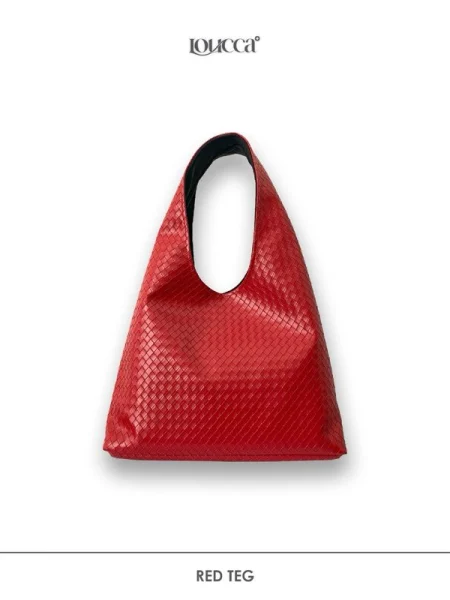 Calla Cloud Bag — Red Teg