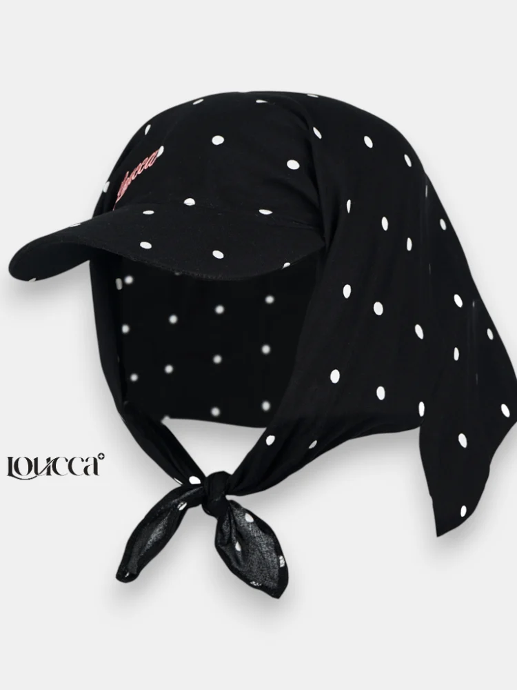 Bandana Caps Mora — Grey Leopard