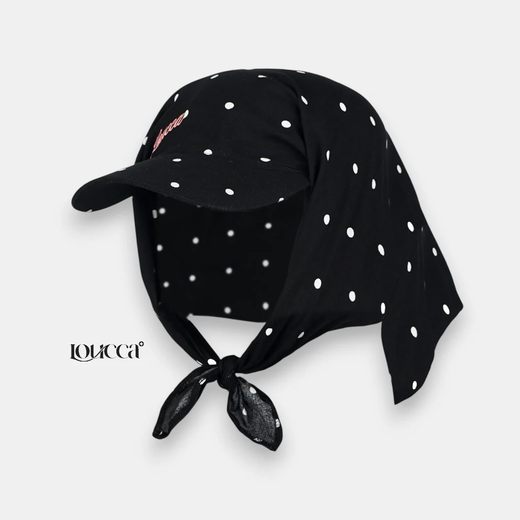 Bandana Caps Mora — Grey Leopard