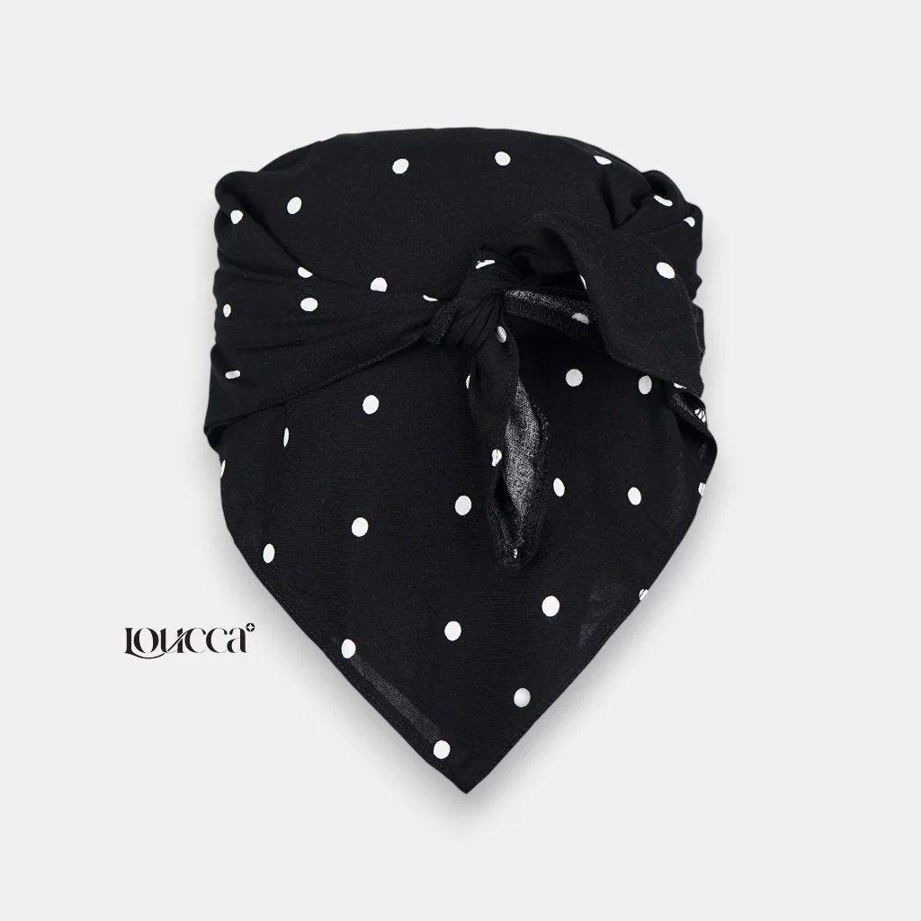 Bandana Caps Mora — Grey Leopard