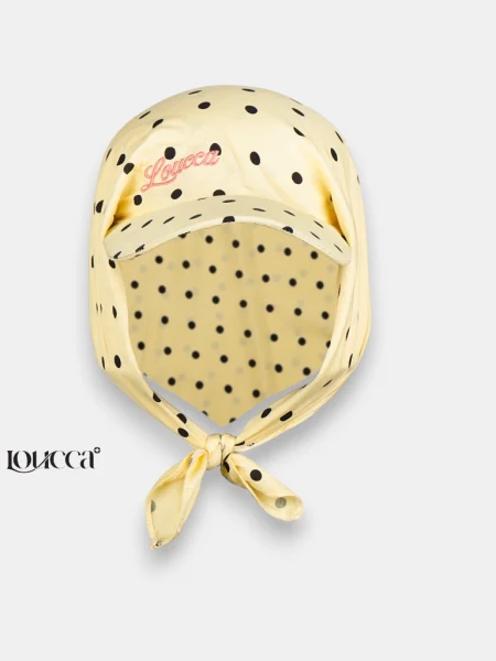 Bandana Caps Mora — Yellow Dot